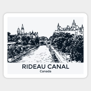 Rideau Canal - Canada Sticker